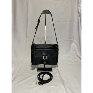 Dooney & Bourke Florentine Medium Front Pocket Crossbody Black